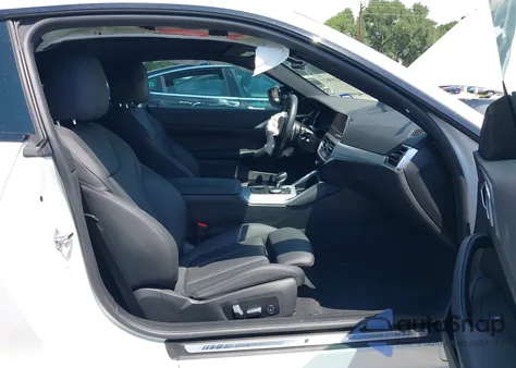 2021 BMW 430I из США, поврежденный, VIN WBA53AP05MCG16225